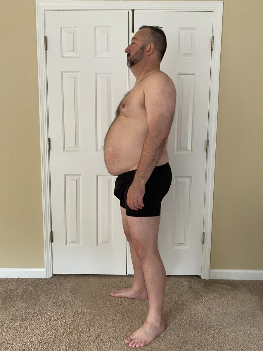 Robert at his heaviest, 252 pounds