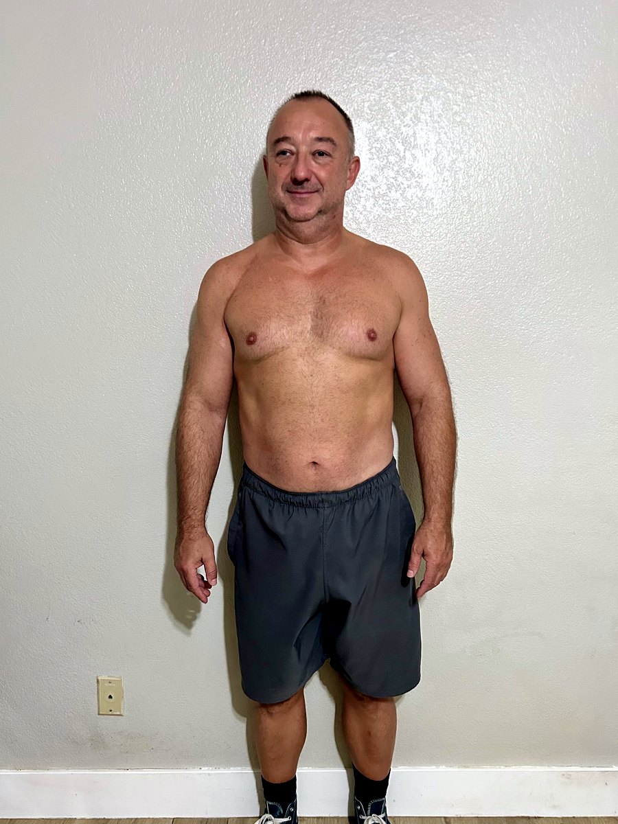 Robert today, rebuilt at 55